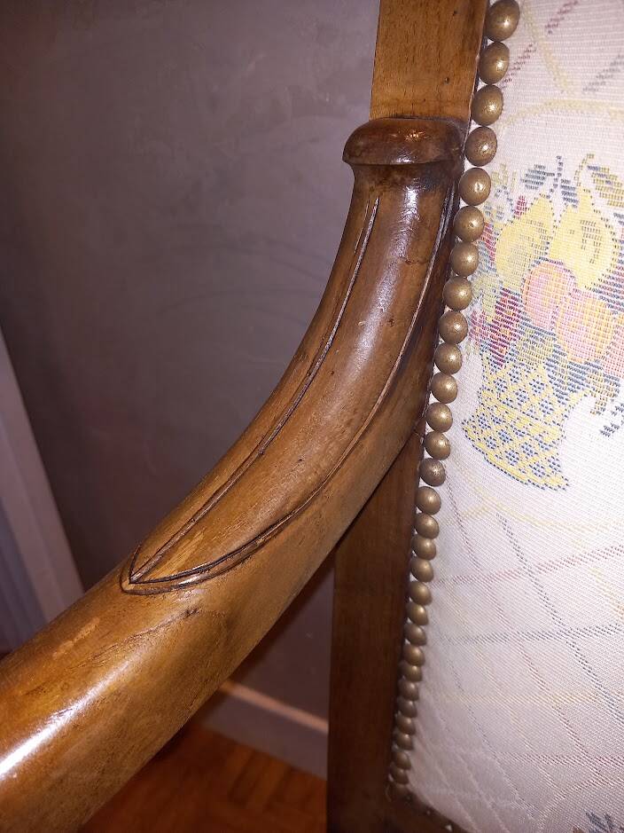 Pair of Empire Armchairs