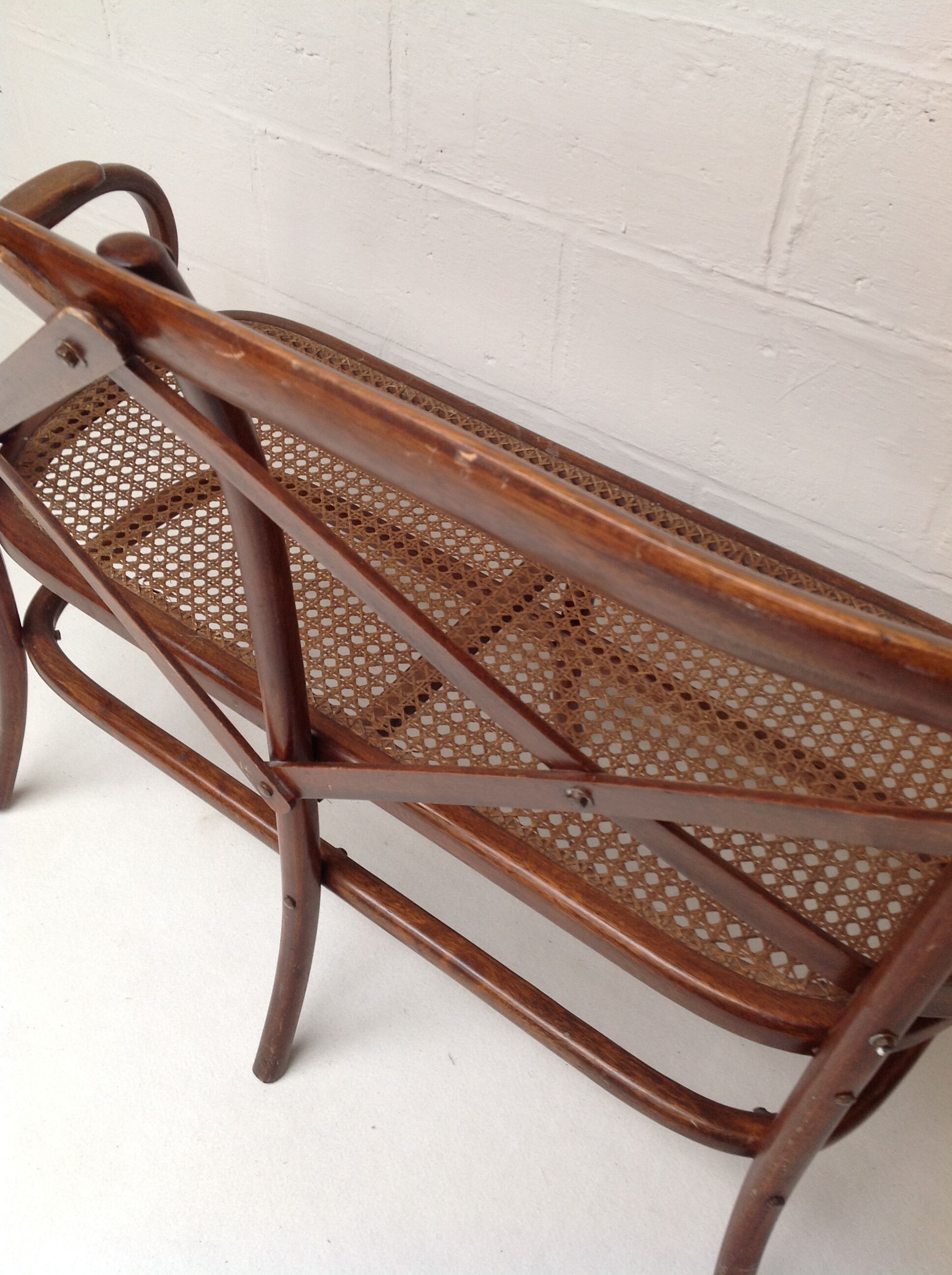 Wood bench and canning