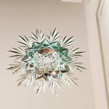Bohemian crystal tray from the 40s-50s