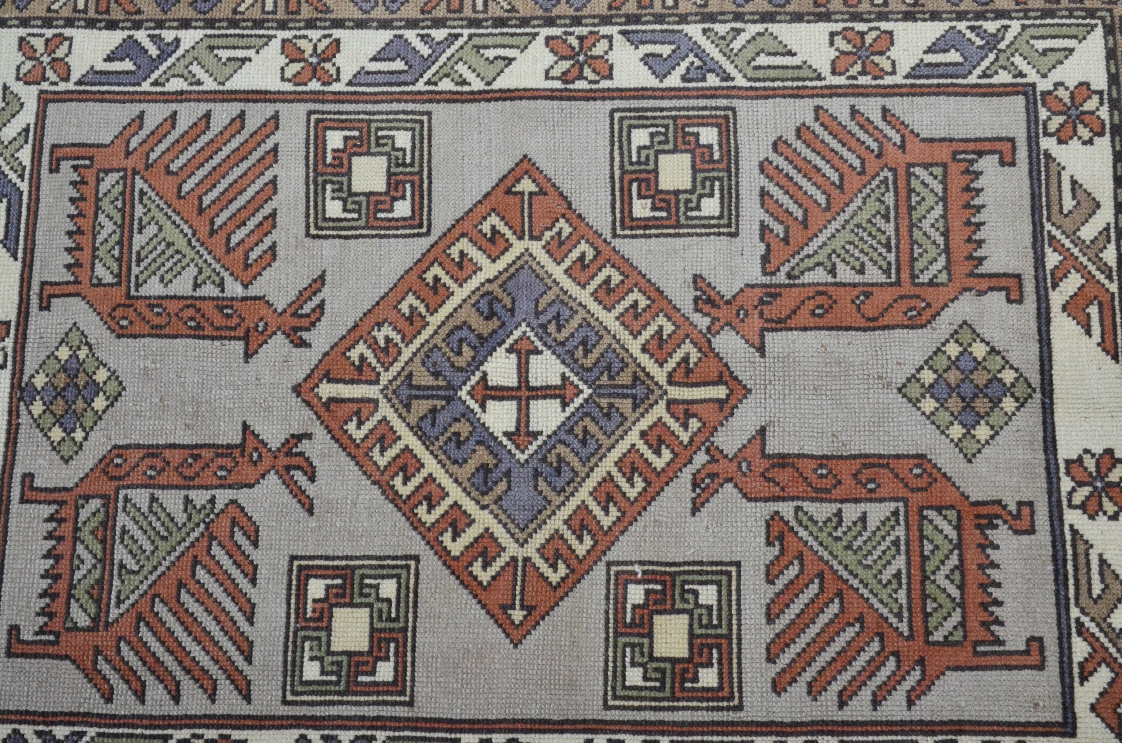 Oushak Small AnATOLİAN Vintage Rug sku 3439