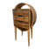 Commode ovale en bois cintré par Kreatippcci Studio