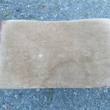 Old dressing table stool pouffe