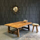 Table basse en bois XIXème