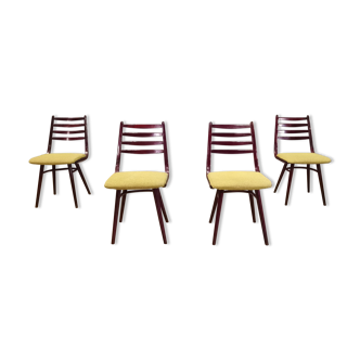 Set of 4 Jitona Soběslav chairs