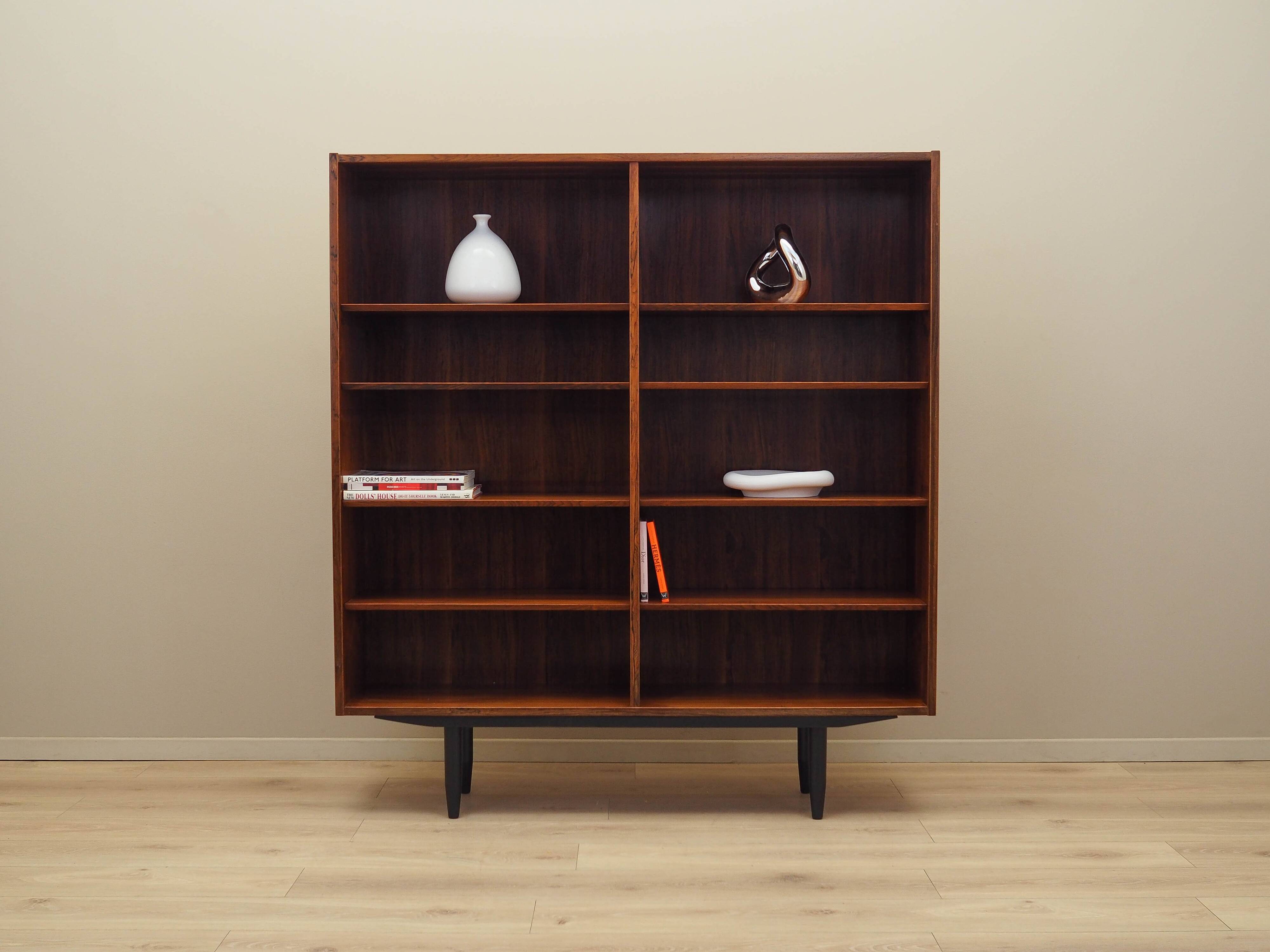Rosewood bookcase, Danish design, 1970s, manufacturer: Hundevad
