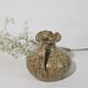 Small vintage pyrite stoneware vase