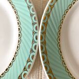 Vintage bird dessert plates