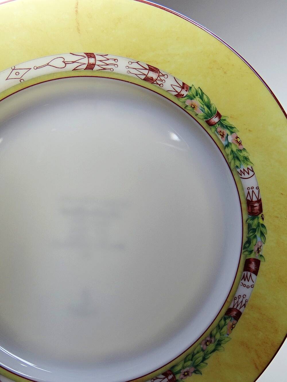 6 dessert plates Jean-Louis Coquet Limoges Terre de Sienne vintage