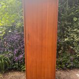 Oak wardrobe, boarding school style, 50s/60s