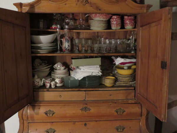 Armoire hollandaise ancienne 19 eme en pin