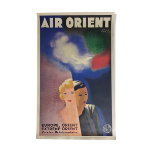 Affiche Air Orient, réédition