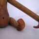 Teak monkey figurine Denmark 1970. no 1