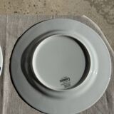 Set of 12 cheese plates France Chavroux 1990s D 21.5