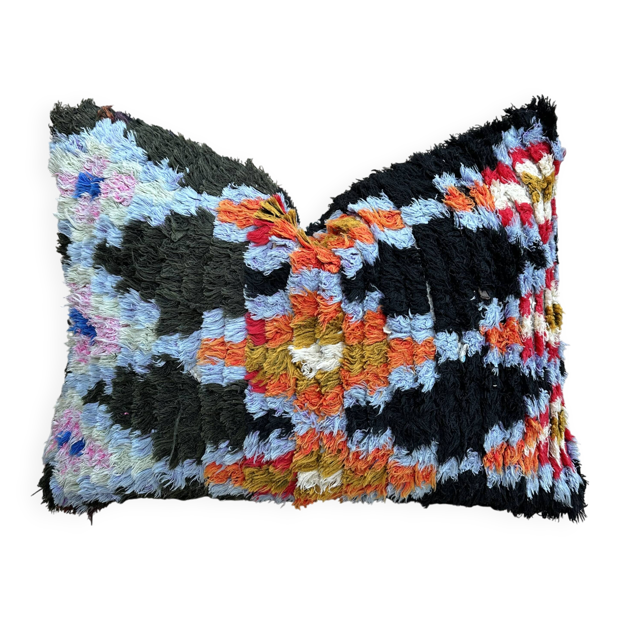 Beautiful vintage Berber Kilim cushion from Morocco