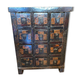 Meuble d’apothicaire ancien chinois