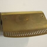 Scandinavian wall lamp in golden brass