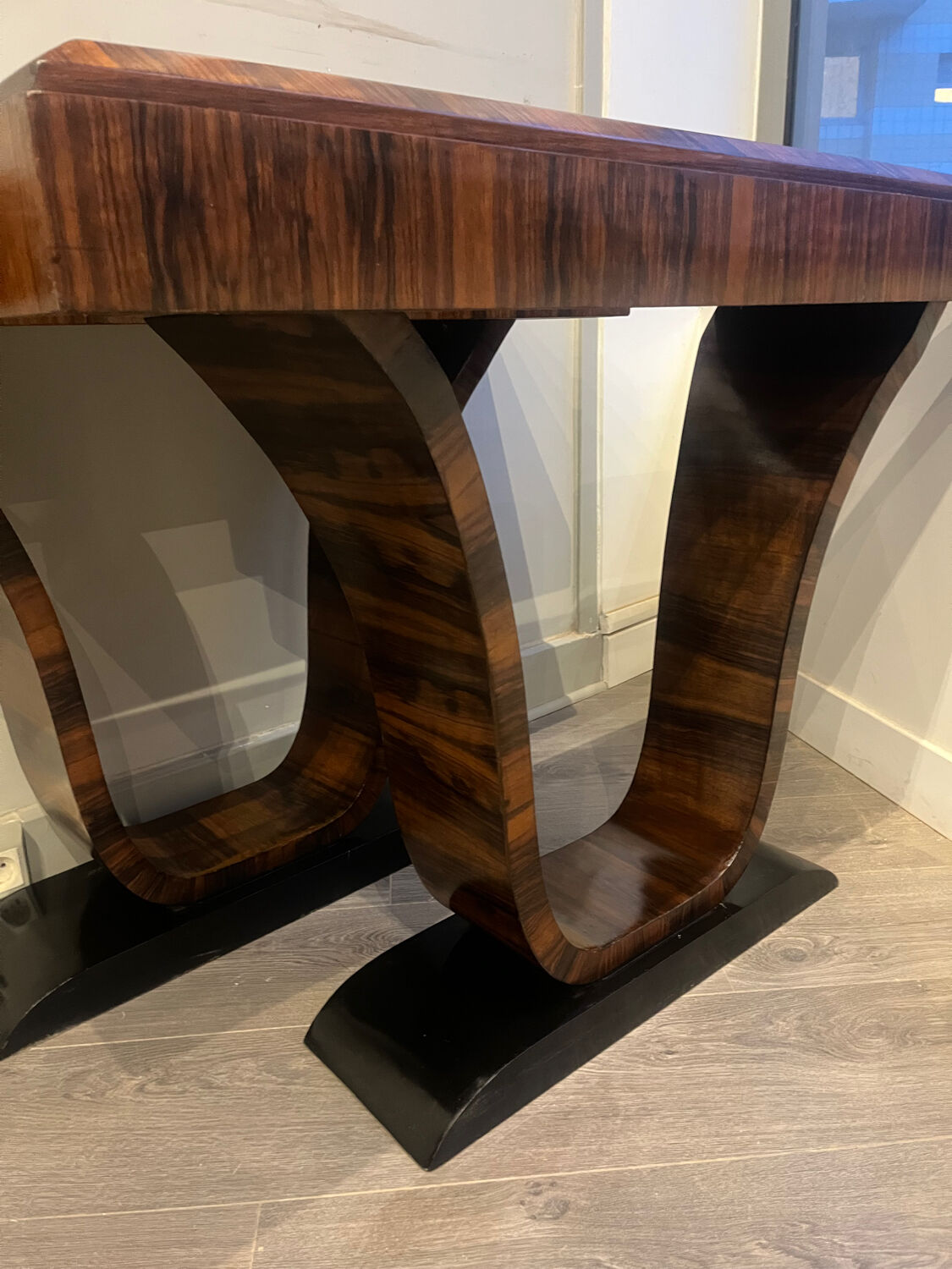 Art Deco pair of consoles