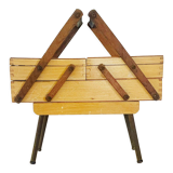 Vintage wood and metal worker