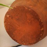 Vintage terracotta lamp base