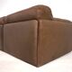 De Sede DS-76 leather double sofa bed, 1970