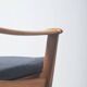 Danish armchair model 65 made by M. Nissen, 1960s