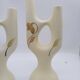 2 vases Revernay à décor floral