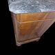 Marble-topped commode from the 19th century