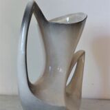 Enamel ceramic vase