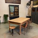 Massive oak farm table 1950