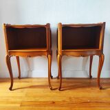 Pair of Louis XV style bedside tables