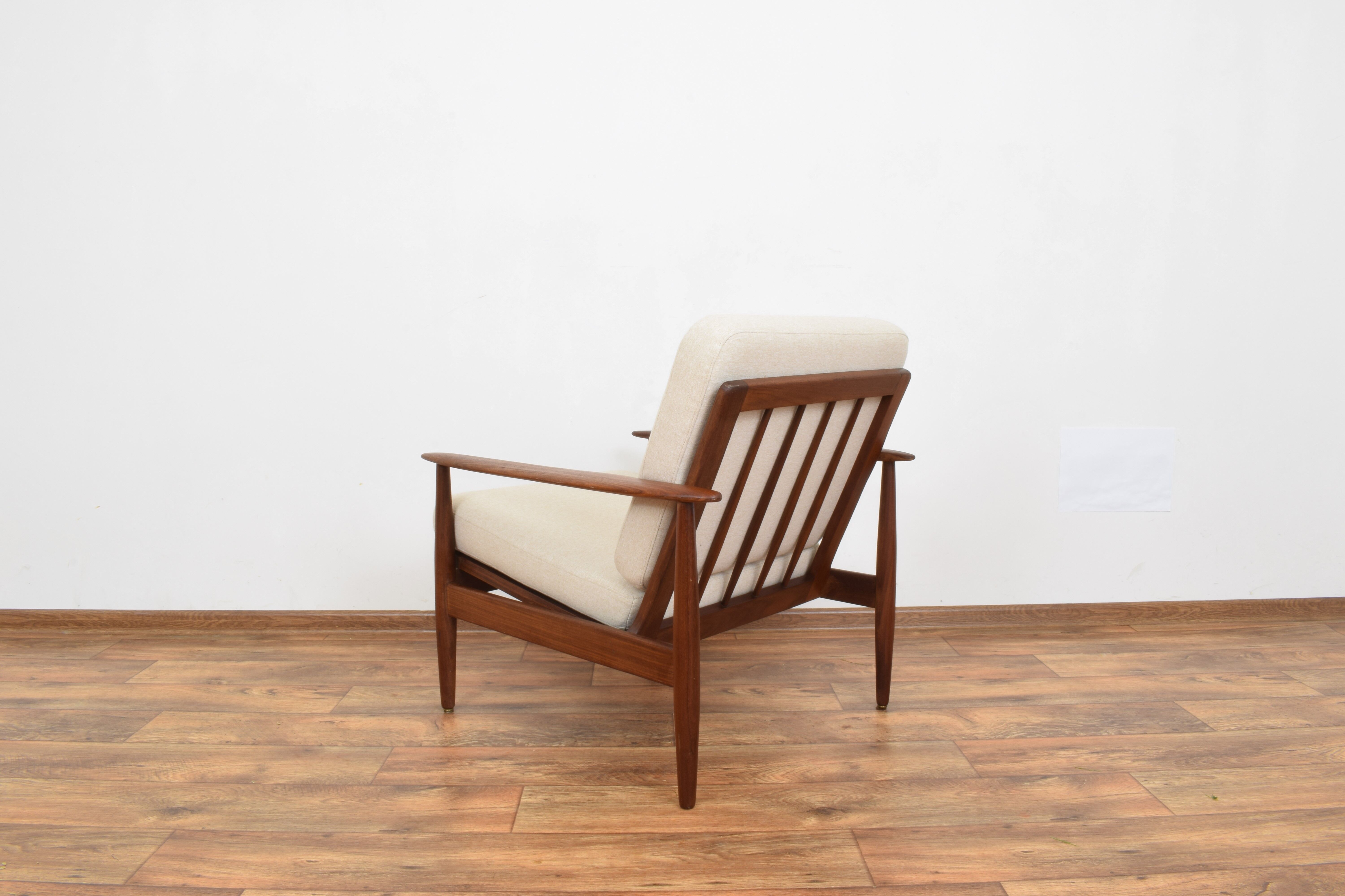 Mid-century Danish teak armchair, 1960s