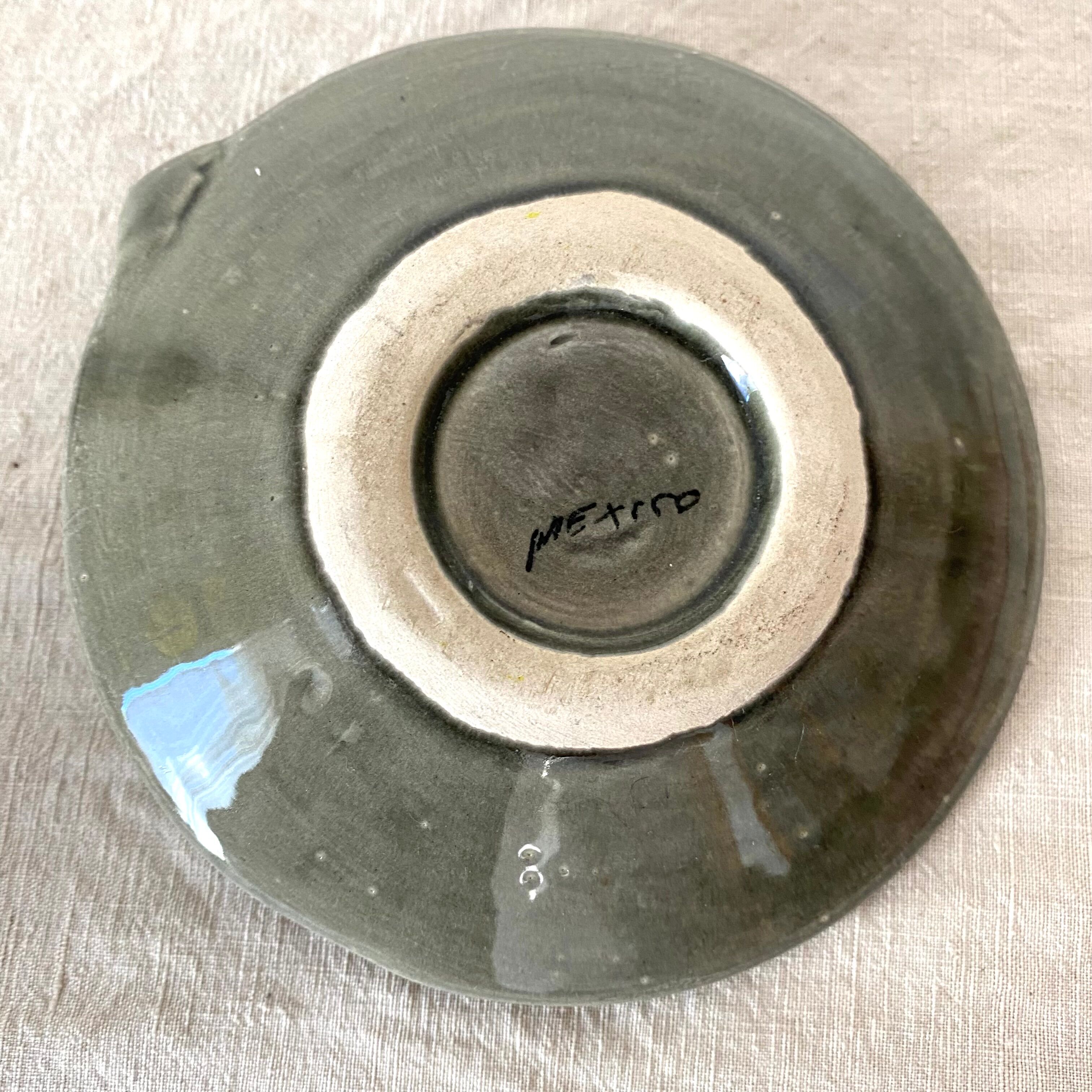 Ceramic thumb candle holder Mexico