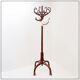 Grand portemanteau "Perroquet" en bois courbé style Thonet – Début du 20ème siècle