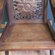 Antique Glastonbury priest chair