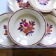 6 vintage hollow plates