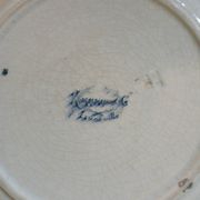 Large antique ironstone dish