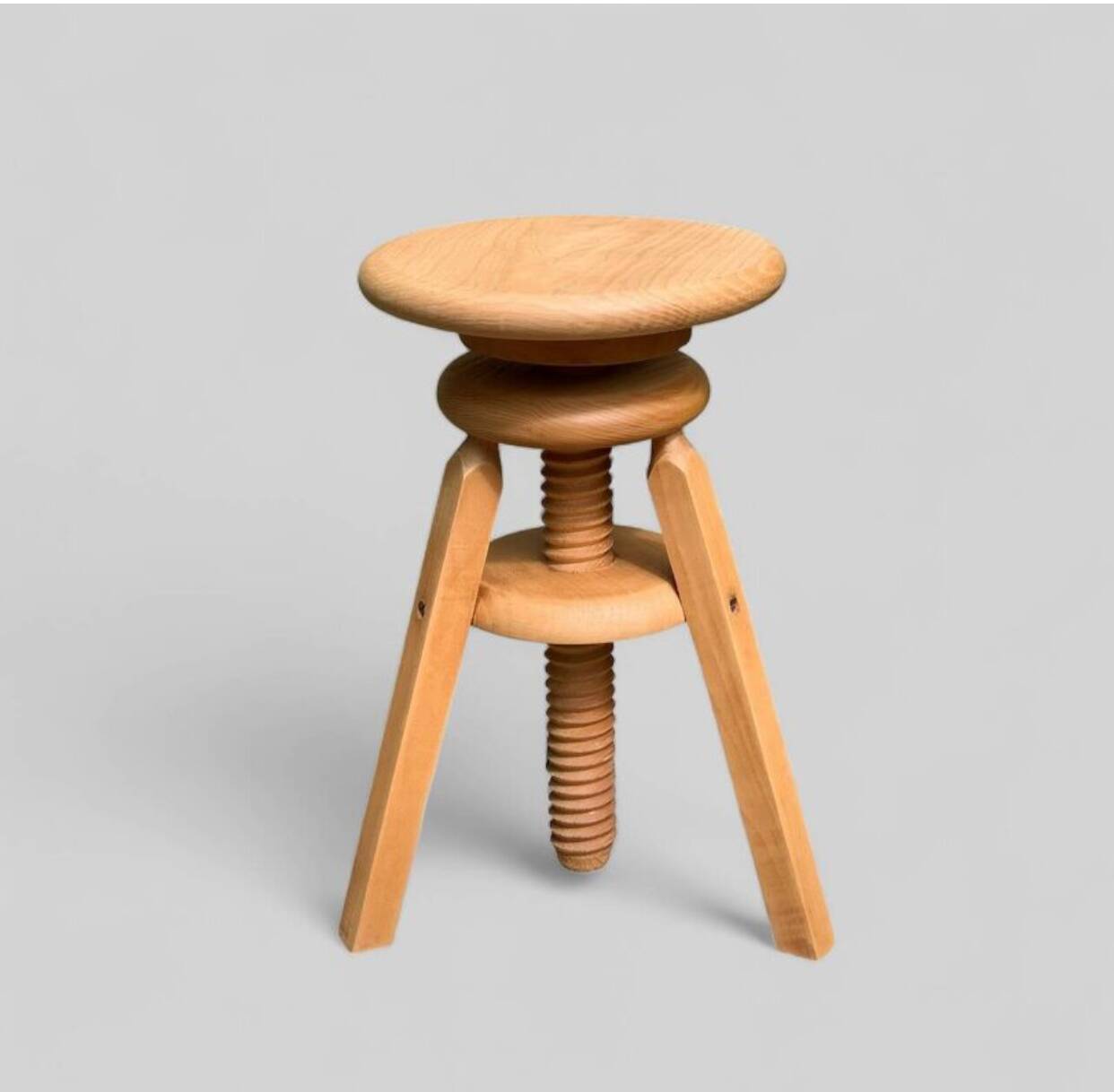 Tripod screw workshop stool 1950