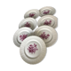 7 porcelain plates from limoges, bernardaud