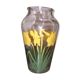 Daffodil pattern vase