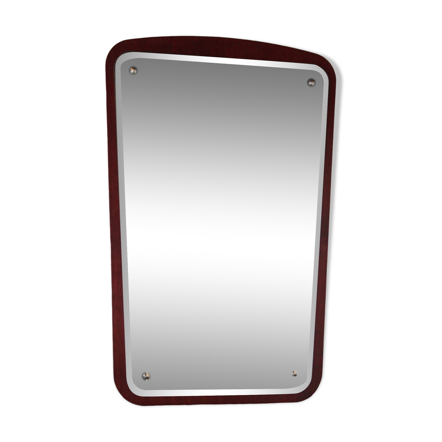 Vintage teak mirror 1960 denmark