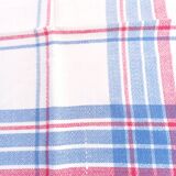 Chic country tablecloth and its 6 monogrammed towels VG