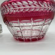 Pique-fleurs en cristal du VSL d'époque ART DECO