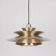 Vintage Swedish Pendant Lamp by Carl Thore, 1960s, Scandinavian Mid-Century