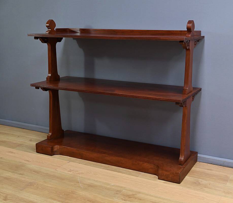 Victorian Mahogany Serving Trolley, England – Part 2 of the 19th Century