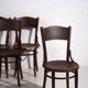 Thonet-Mundus bentwood chairs (circa 1920). Set of 4, no. 3