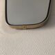 Mirror hexagonal vintage 1960 49x33cm