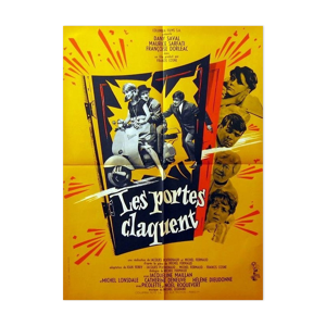 Affiche cinéma originale - portes