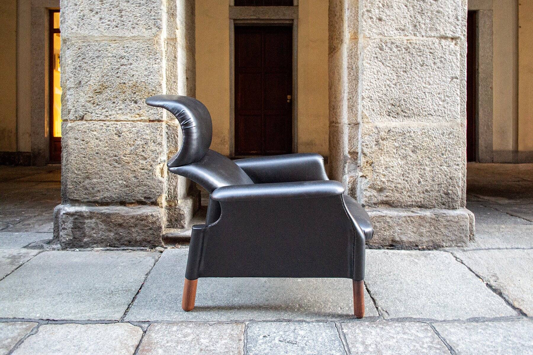 Sanluca armchair by Achille and Pier Giacomo Castiglioni for Simon Gavina, 1960