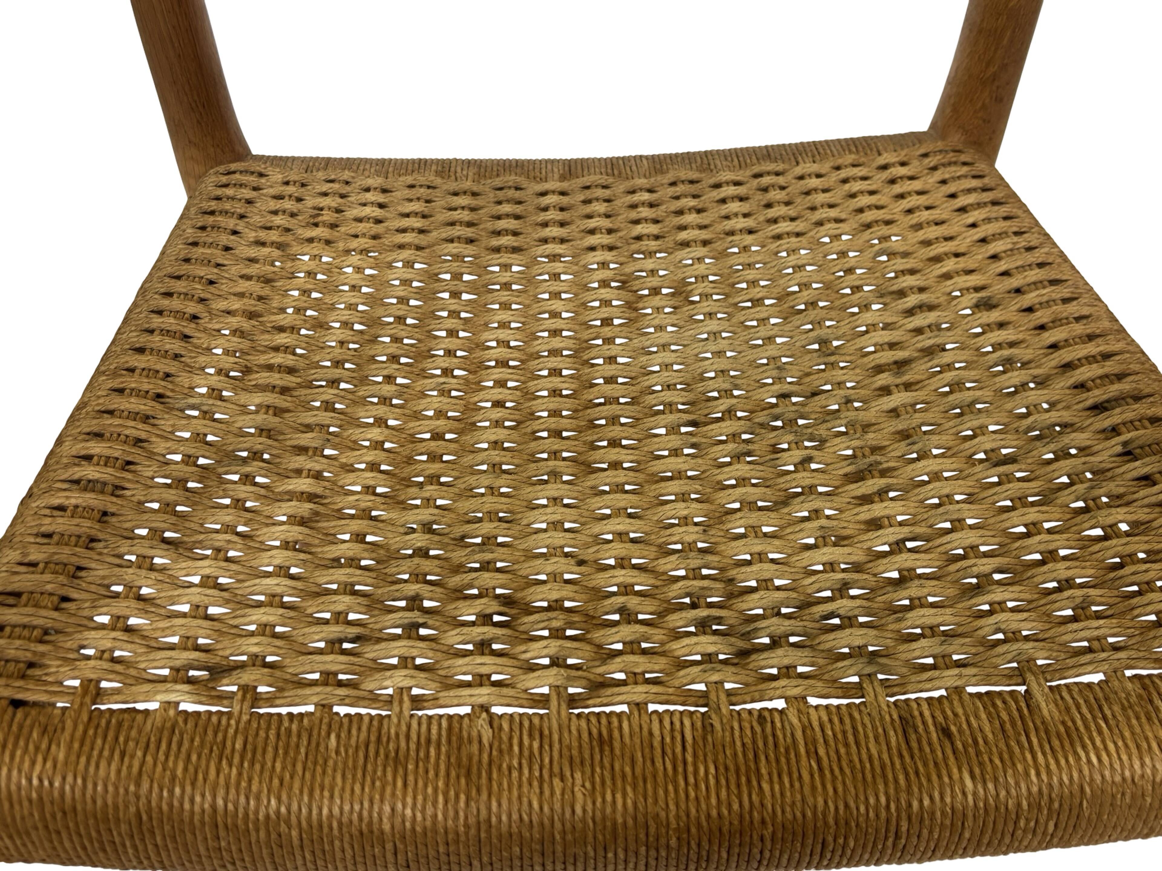 Vintage Niels Otto Moller Armchair Model 67 in Oak Danish Design