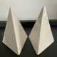 Pair of vintage ceramic bookends 70s